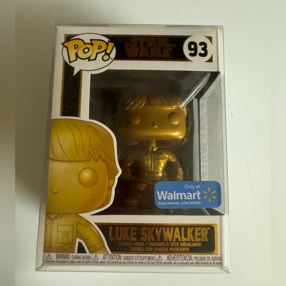 ⭐️93 Funko Pop Star Wars Luke Skywalker - Walmart Exclusive ⭐️